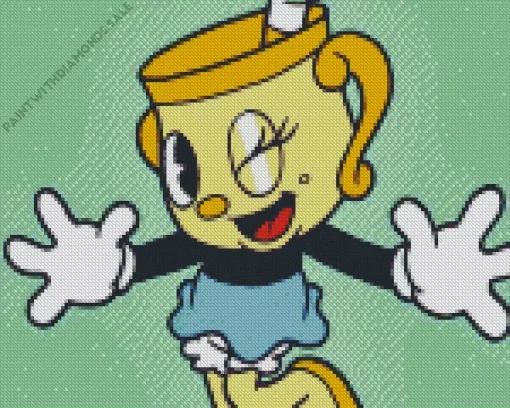 Ms Chalice The Cuphead Show Diamond Painting