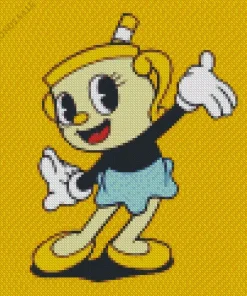 Ms Chalice In The Cuphead Show Diamond Painting