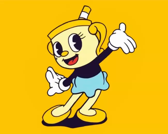 Ms Chalice in The Cuphead Show Diamond Paintings Ms Chalice In The Cuphead Show Diamond Painting