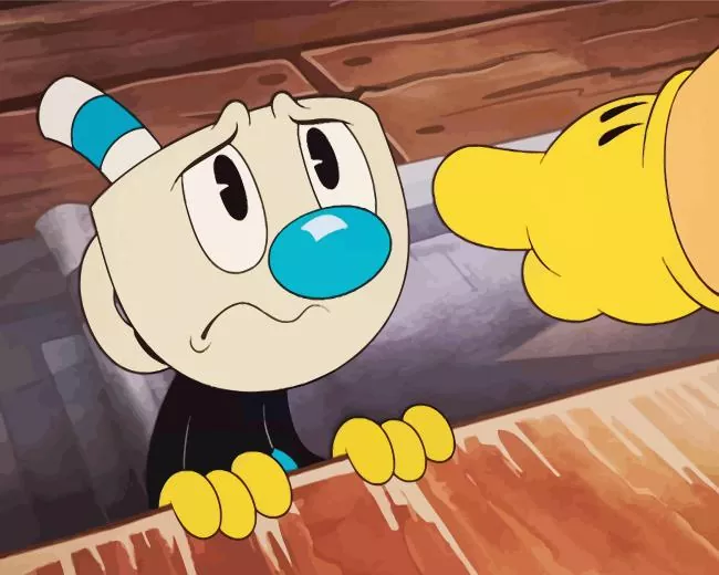 Mugman The Cuphead Show Diamond Paintings Mugman The Cuphead Show Diamond Painting