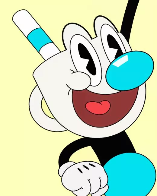 Mugman character Diamond Paintings Mugman Character Diamond Painting
