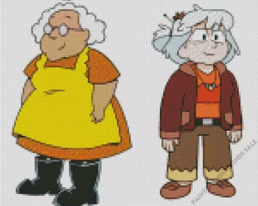 Muriel Bagge Character Diamond Painting