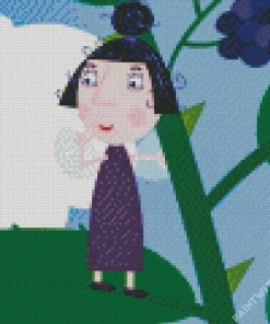 Nanny Plum Character Diamond Painting