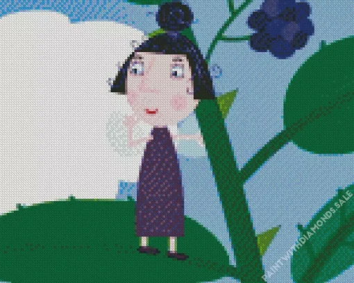 Nanny Plum Character Diamond Painting