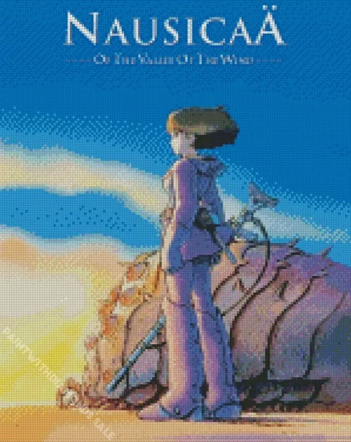 Nausicaa of the Valley of the Wind Art Diamond Painting