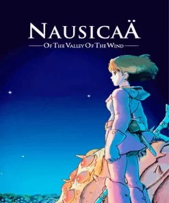 Nausicaa Of The Valley Of The Wind Anime Art Diamond Painting