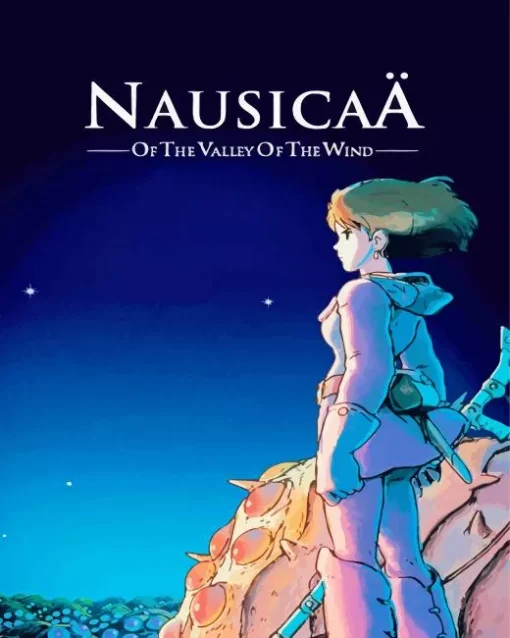 Nausicaa Of The Valley Of The Wind Anime Art Diamond Painting