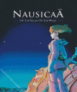 Nausicaa Of The Valley Of The Wind Anime Art Diamond Painting