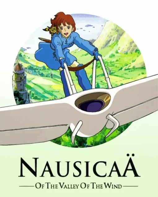 Nausicaa Of The Valley Of The Wind Anime Movie Diamond Painting