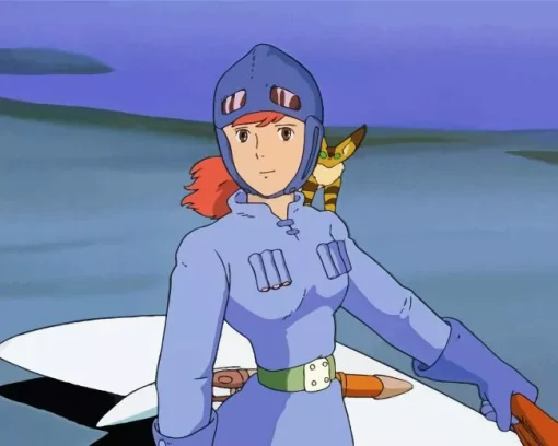 Nausicaa Of The Valley Of The Wind Character Diamond Painting