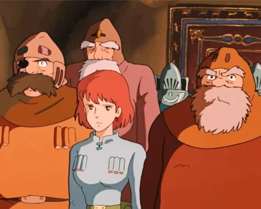 Nausicaa Of The Valley Of The Wind Characters Diamond Painting