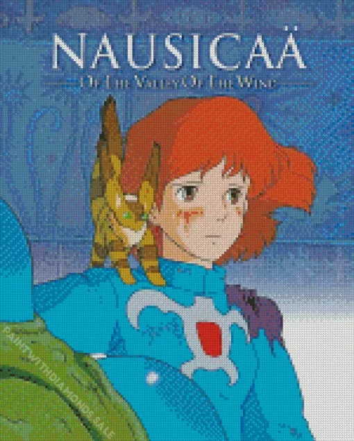 Nausicaa Of The Valley Of The Wind Poster Art Diamond Painting