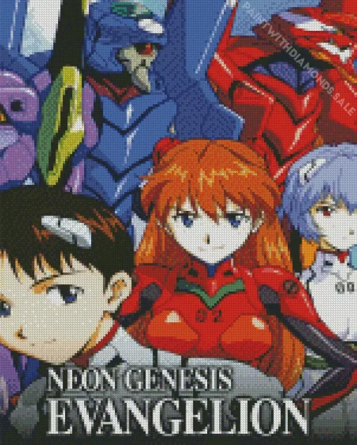 Neon Genesis Evangelion Diamond Painting