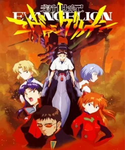 Neon Genesis Evangelion Anime Diamond Painting