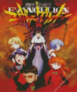 Neon Genesis Evangelion Anime Diamond Painting