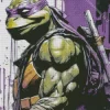 Ninja Turtles Donatello Diamond With Numbers