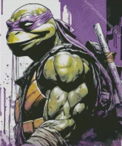 Ninja Turtles Donatello Diamond With Numbers