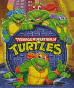 Ninja Turtles Art Diamond Painting