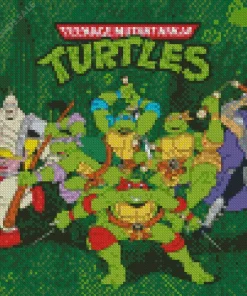 Ninja Turtles Animated Series Diamond Painting