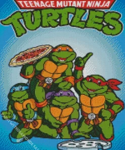 Ninja Turtles Animation Art Diamond Painting