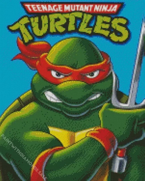 Ninja Turtles Cartoon Diamond Painting