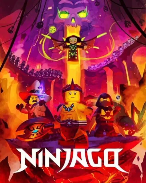 Ninjago Lego Diamond By Numbers