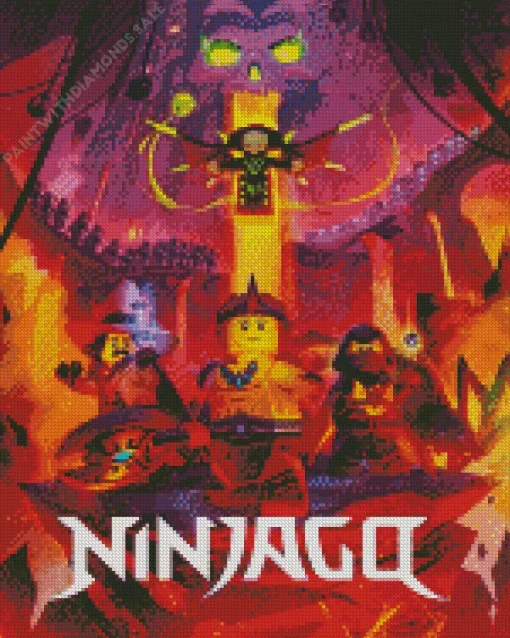 Ninjago Lego Diamond Paintings