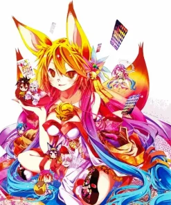 No Game No Life Anime Character Diamond Painting