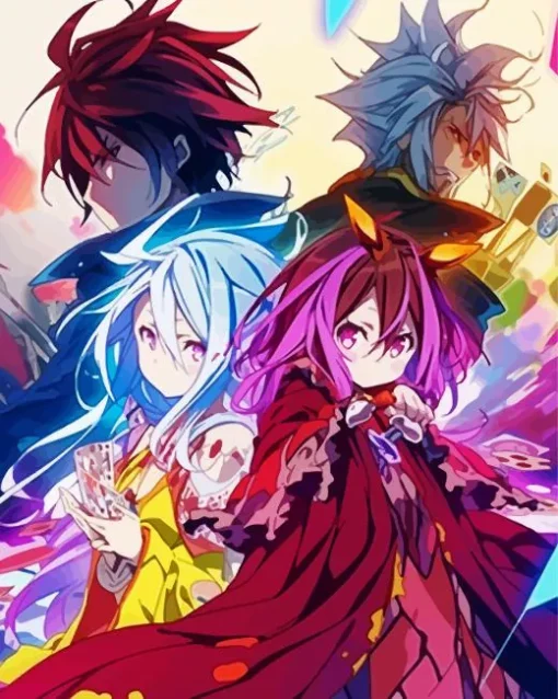 No Game No Life Anime Series Diamond Painting