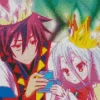 No Game No Life Characters Diamond Painting