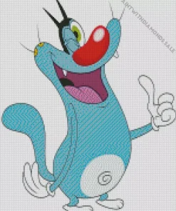 Oggy Diamond Painting