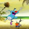 Oggy And The Cockroaches Animation Diamond Painting