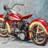 Old harley davidson Diamond Paints