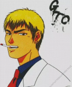 Onizuka Eikichi Anime Diamond Painting