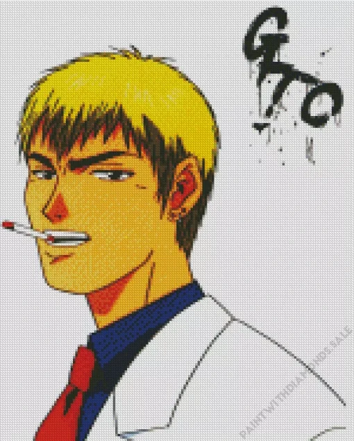 Onizuka Eikichi Anime Diamond Painting