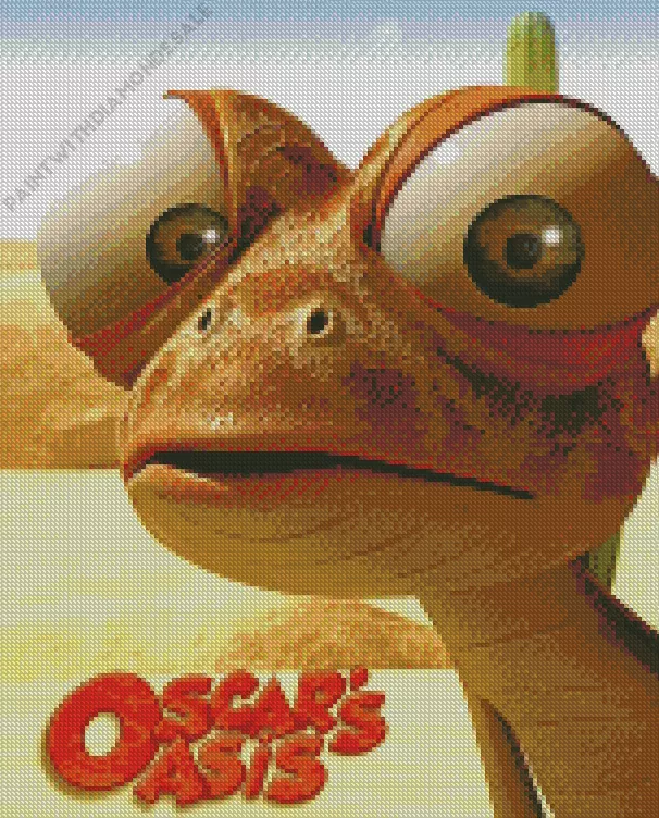 Oscars oasis cartoon Diamond Dotz Oscars Oasis Cartoon Diamond Painting