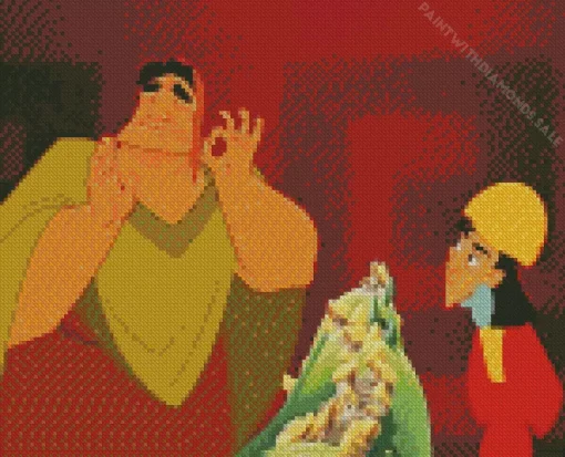 Pacha In The Emperors New Groove Diamond Painting