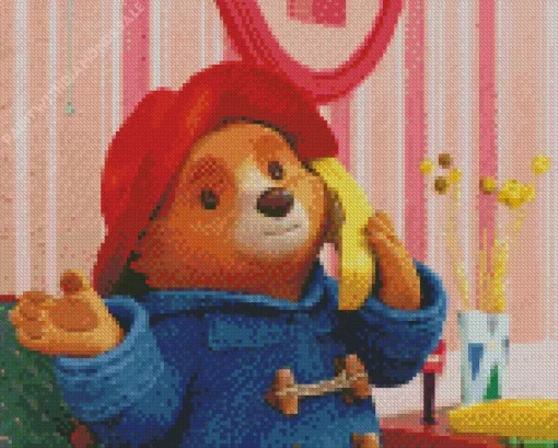 Paddington Bear Diamond Painting