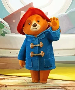 Paddington Bear Character Diamond Painting