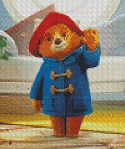 Paddington Bear Character Diamond Painting