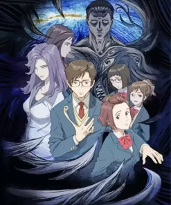 Parasyte The Maxim Characters Art Diamond Painting