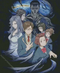 Parasyte The Maxim Characters Art Diamond Painting