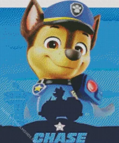 Paw Patrol Chase Diamond Paintings