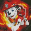 Paw Patrol Marshall Diamond Paintings