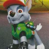 Paw Patrol Rocky Diamond Paintings