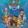 Paw Patrol Characters Art Diamond Painting