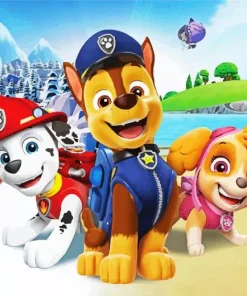 Paw Patrol Animated Series Diamond Painting