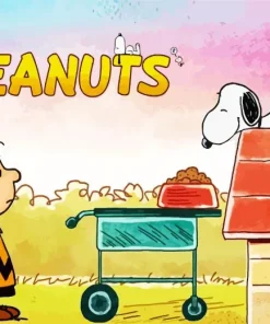 Peanuts Cartoon Diamond Painting