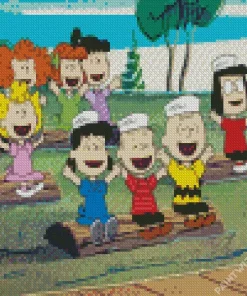 Peanuts Characters Diamond Painting