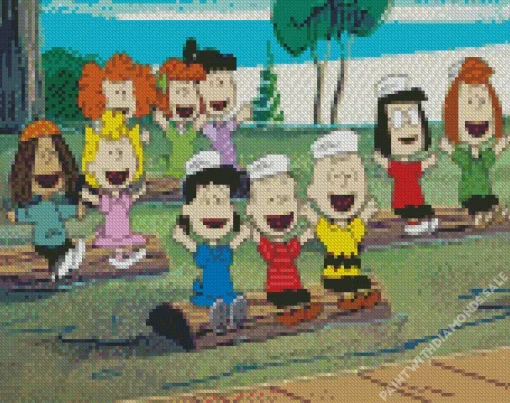 Peanuts Characters Diamond Painting